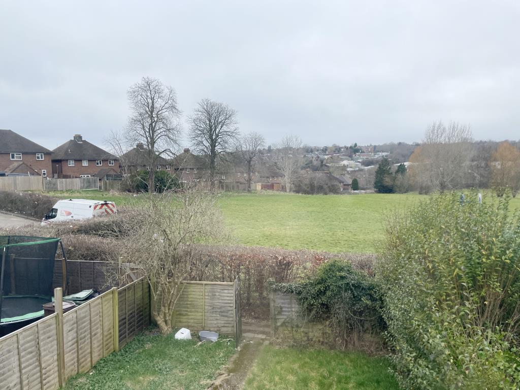 Lot: 51 - MID-TERRACE HOUSE FOR IMPROVEMENT - View from Front Bedroom Window